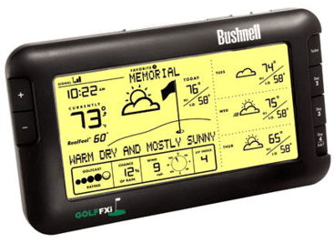 Bushnell 7-Day Golf Weather Fxi Wireless Forecaster 960071C